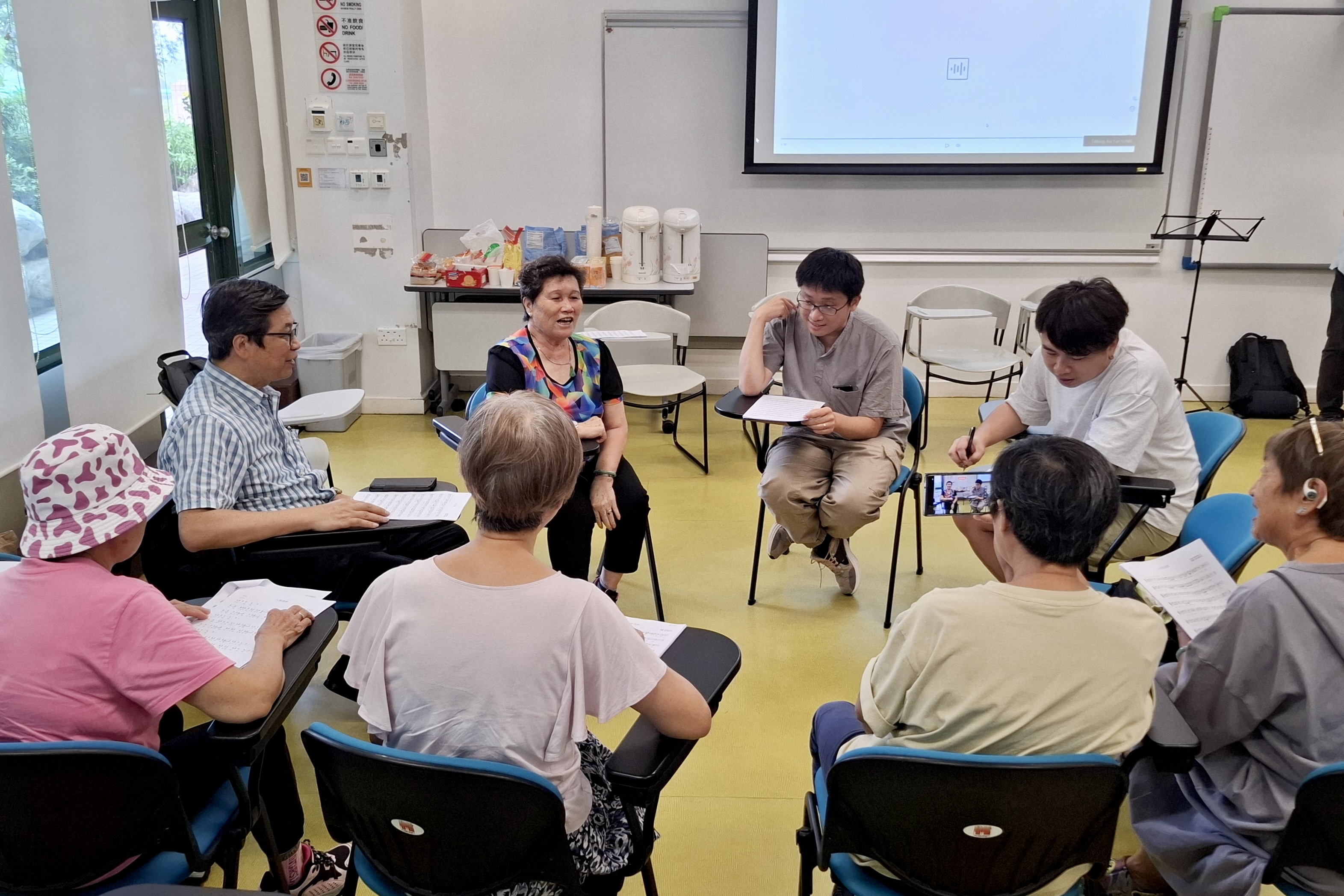 Poster for Indigenous Languages and Traditional Folkongs Heritage Workshop: Fishermen Languages (1) & (2)